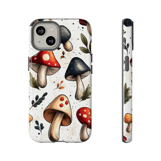 Autumn Fungi Charm – Cottagecore Mushroom Phone Case for iPhone, google Pixel & Samsung