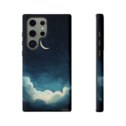 Midnight Aurora Watercolor Phone Case for iPhone, google Pixel & Samsung
