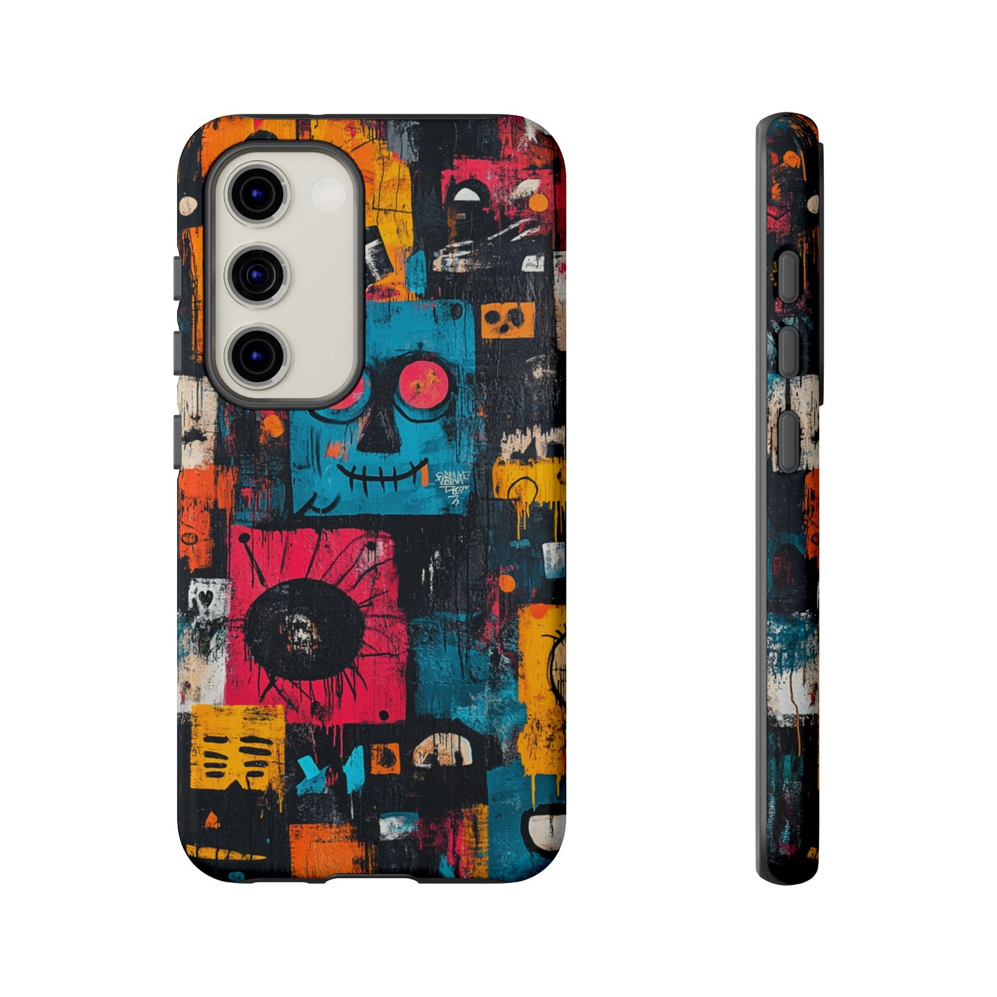 Jean-Michel Basquiat Art Phone Case – Modern Aesthetic Cover - iPhone, Samsung & Google Pixel Cover - Artistic Painting Case,  Art Lover Gift