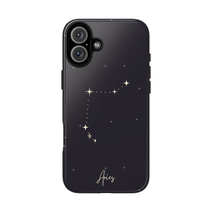 Aries Zodiac Starry Phone Case – Cosmic Style for iPhone, Samsung & Google Pixel