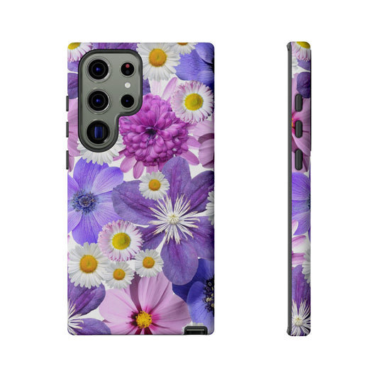 Lavender Blossom Floral Mobile Case