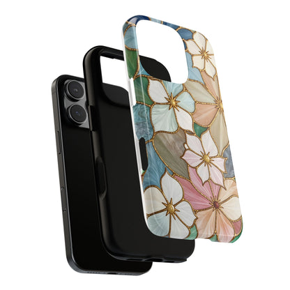 Floral Symphony: Stained Glass Elegance