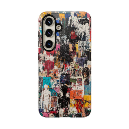 Graffiti Phone Case – Basquiat Street Art Design - iPhone, Samsung & Google Pixel Cover - Artistic Painting Case,  Art Lover Gift