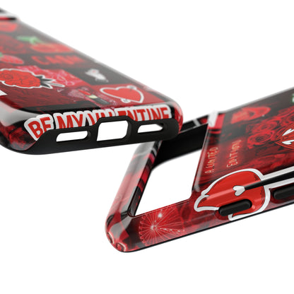 Red Pop Art Neon Vibes Phone Case