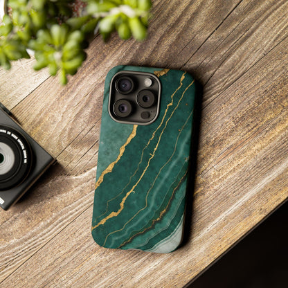 Jade Green Marble Case Design