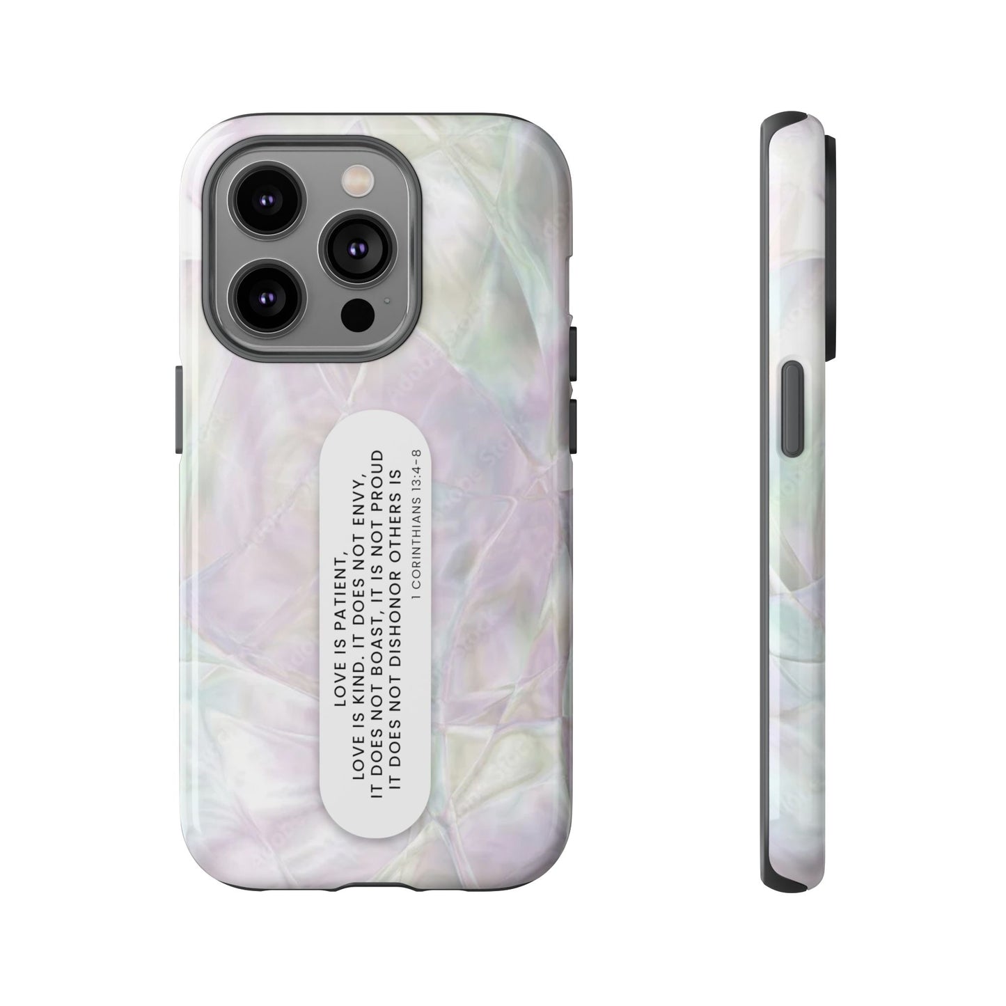 Customized Bible Verse Phone Case – Custom Christian Scripture Cover, Crystal Phone Case, Unique Gift for iPhone, Samsung  & Google Pixel – Protective & Stylish Cover"