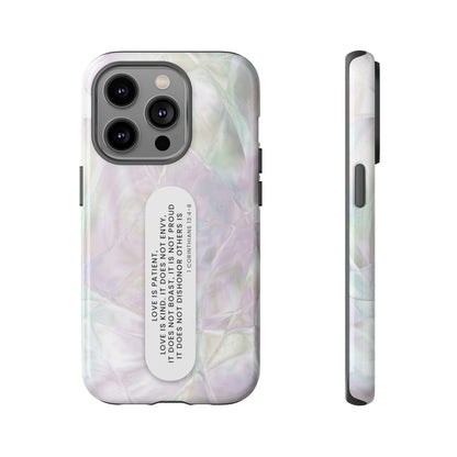 Customized Bible Verse Phone Case – Custom Christian Scripture Cover, Crystal Phone Case, Unique Gift for iPhone, Samsung  & Google Pixel – Protective & Stylish Cover"