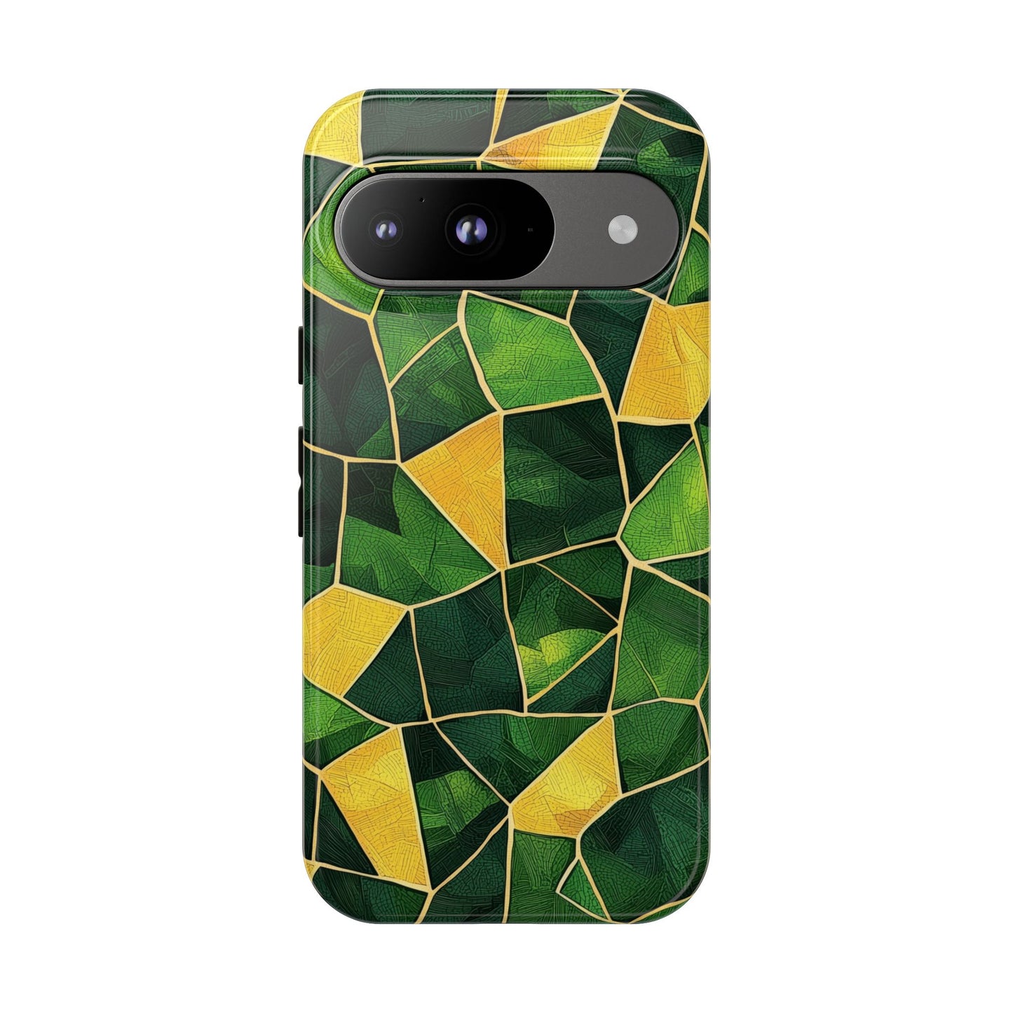 Intricate Turtle Shell Mosaic Phone Case for iPhone, Samsung & Google Pixel