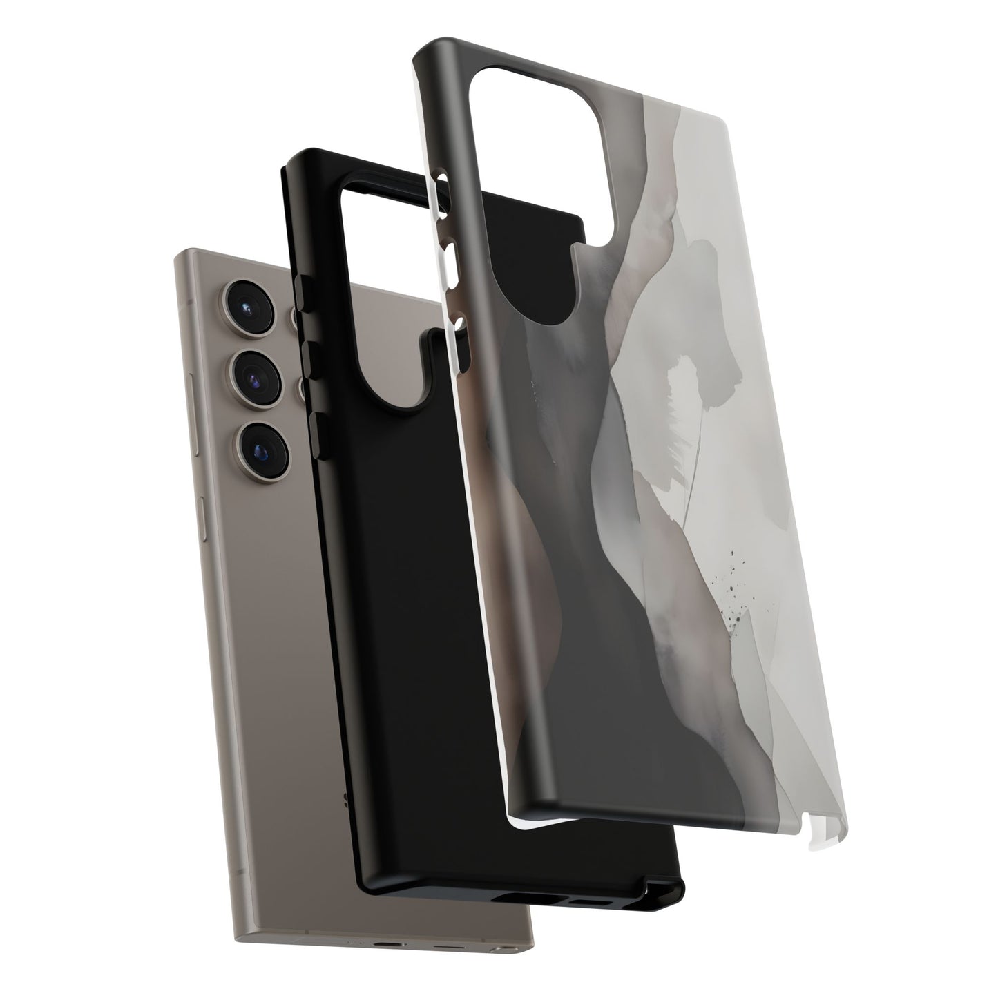 Vertical Abstract Neutral Gradient