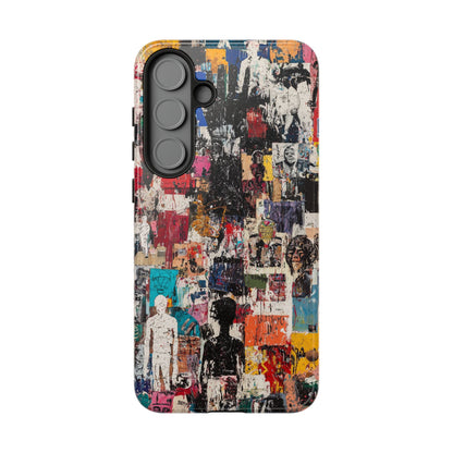 Graffiti Phone Case – Basquiat Street Art Design - iPhone, Samsung & Google Pixel Cover - Artistic Painting Case,  Art Lover Gift