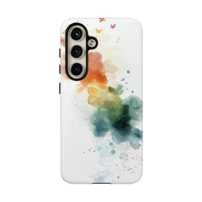 Whirlwind Rainbow Watercolor Phone Case for iPhone, google Pixel & Samsung