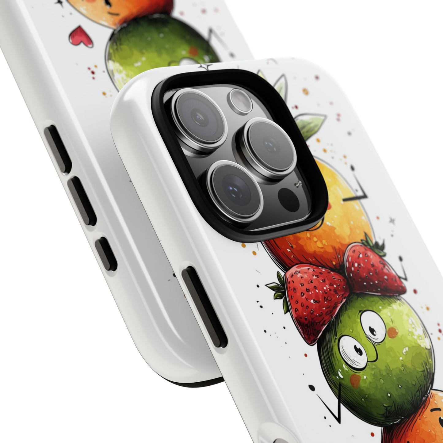 Cute Fruit Stack Phone Case – Fun & Playful Anime Art for iPhone, Google Pixel & Samsung