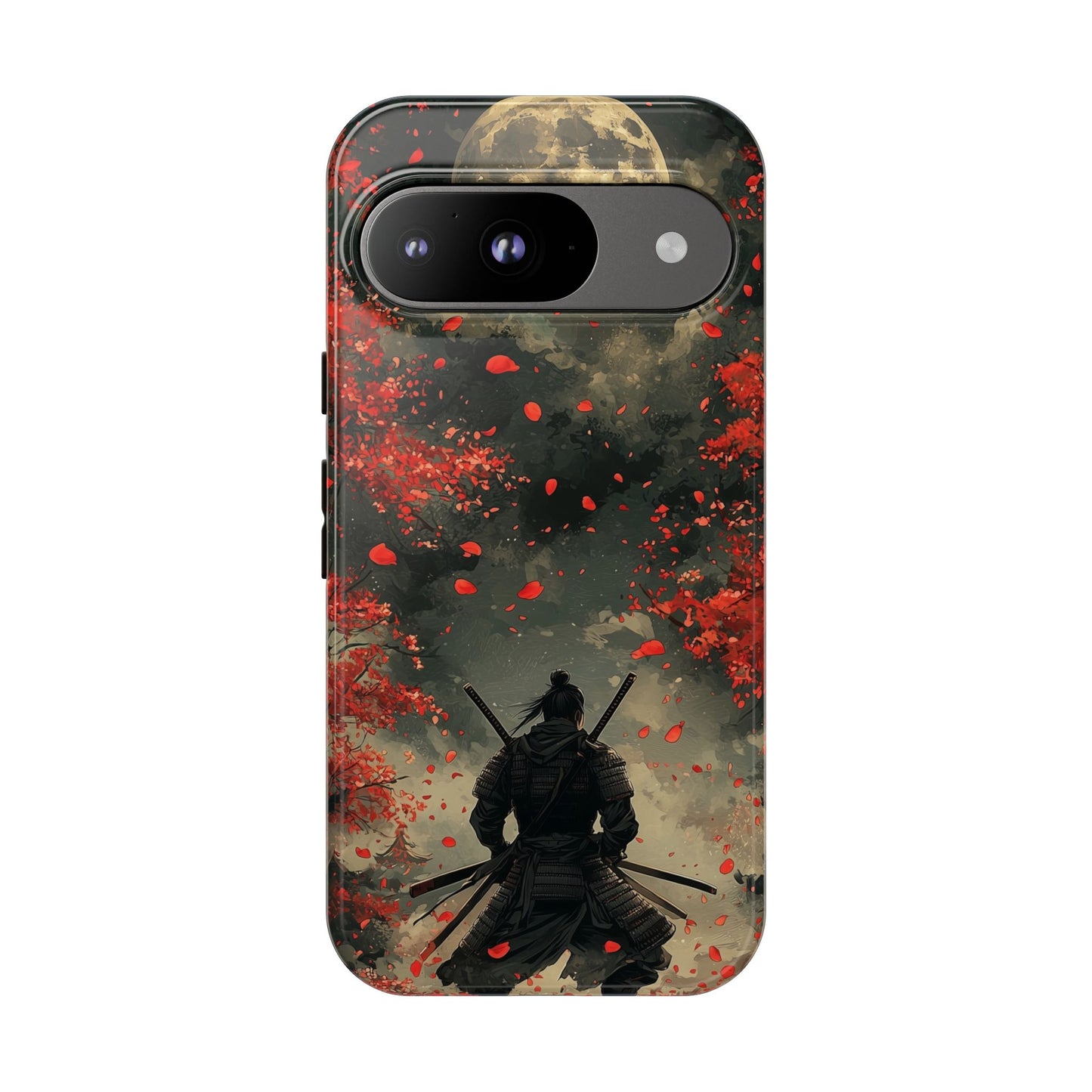 Moonlit Samurai: The Last Stand Phone Case for iPhone, Samsung & Pixel
