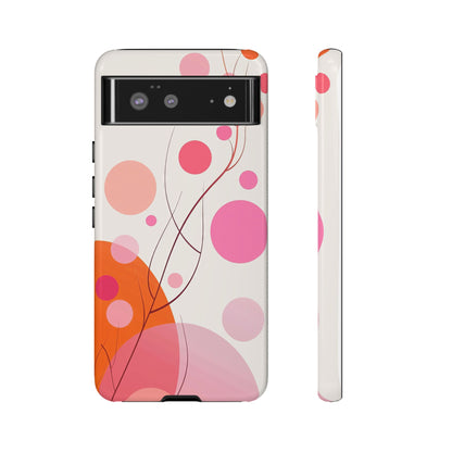 Blush Bloom – Abstract Floral Phone Case for iPhone, Samsung & Pixel