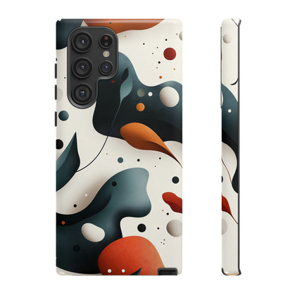 Midnight Bloom – Organic Abstract Phone Case for iPhone, Samsung & Pixel