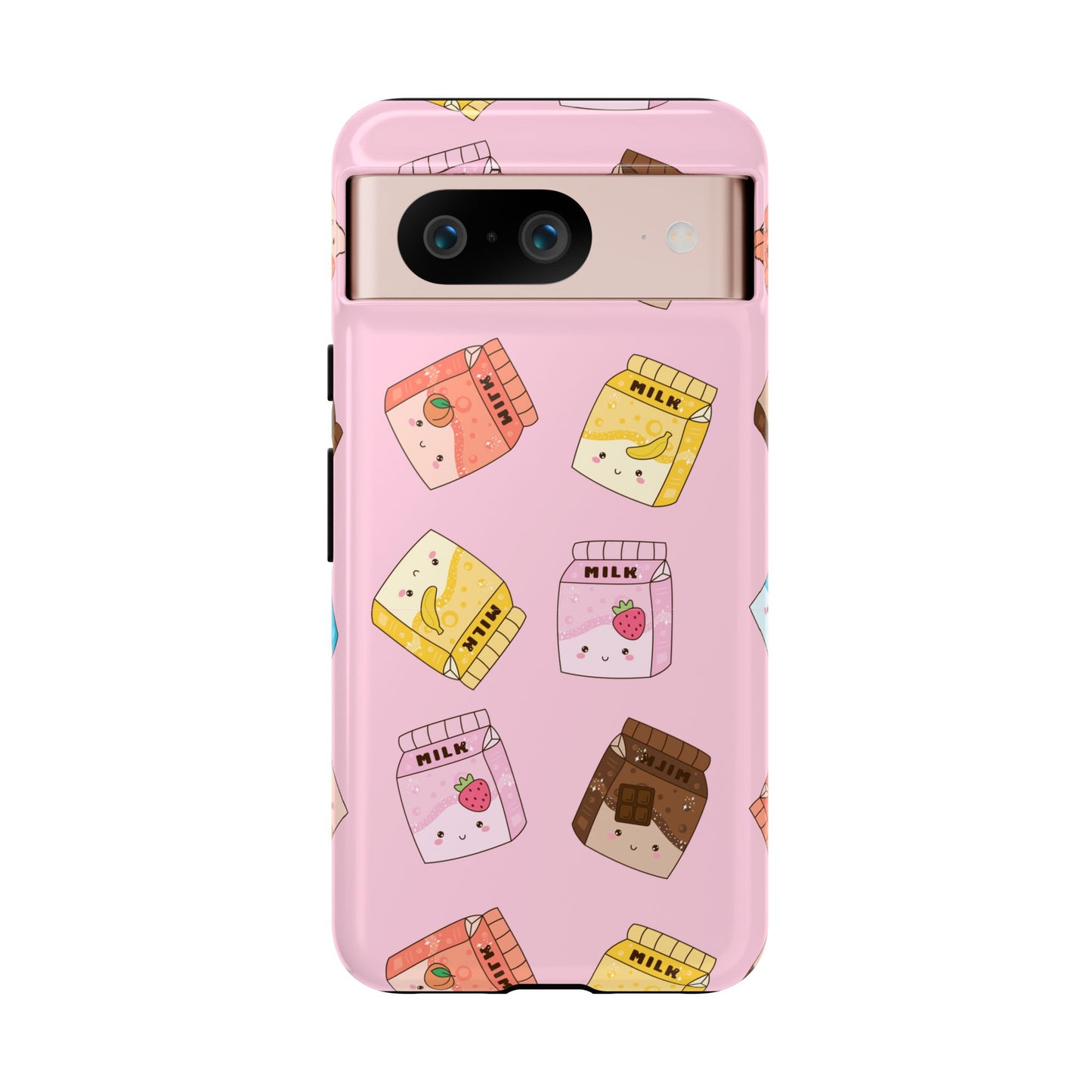Kawaii Milk Carton Phone Case for iPhone, Google Pixel, Samsung
