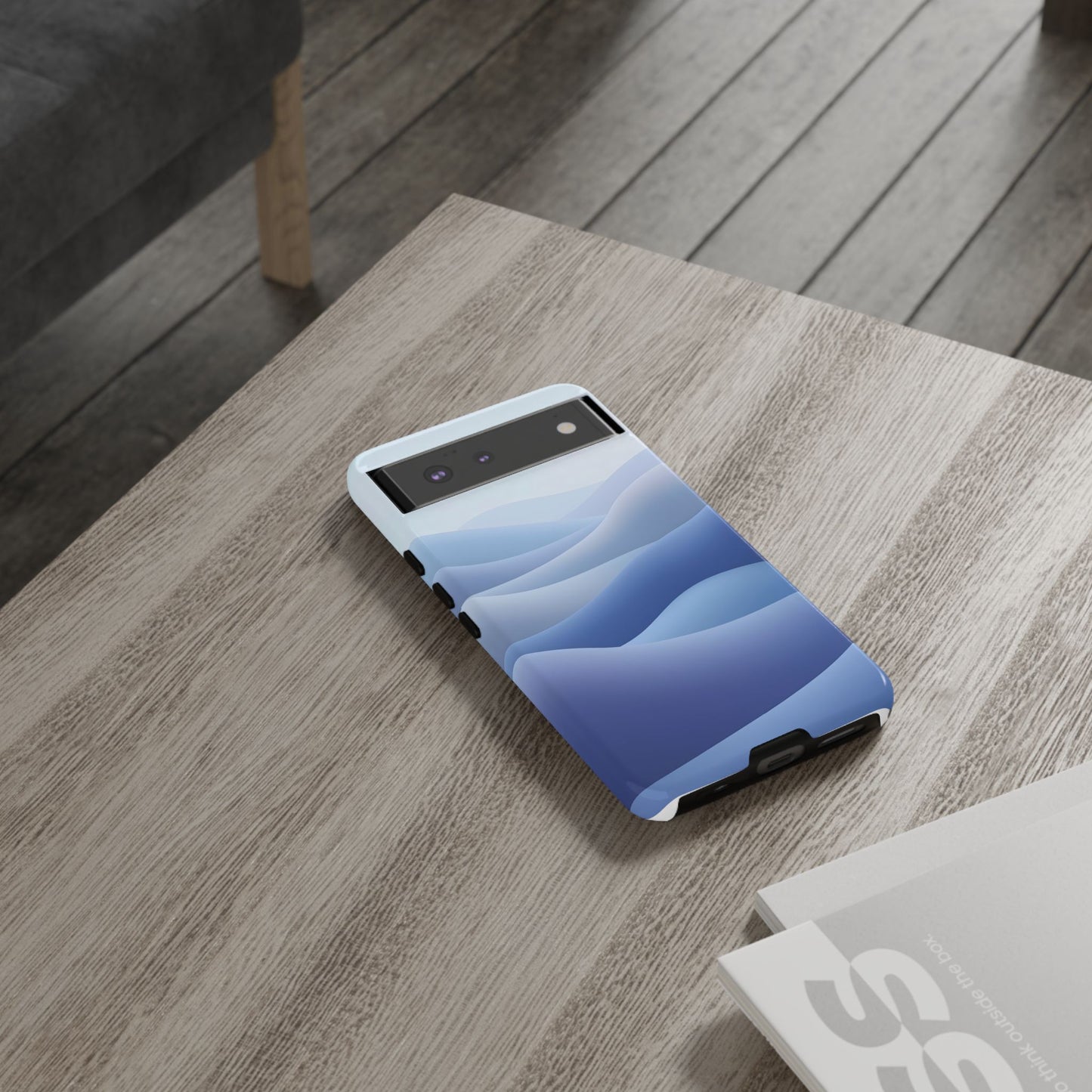 Intricate Abstract Wavy Landscape phone case