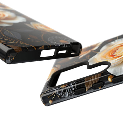 Elegant 3D Floral Design, Botanical Phone Case design for Iphone.