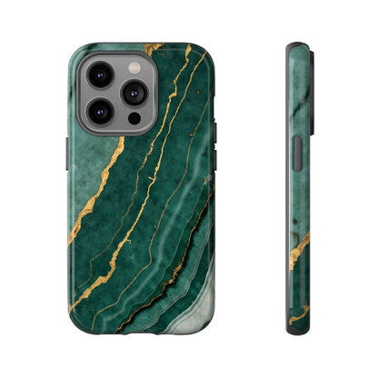 Jade Green Marble Case Design