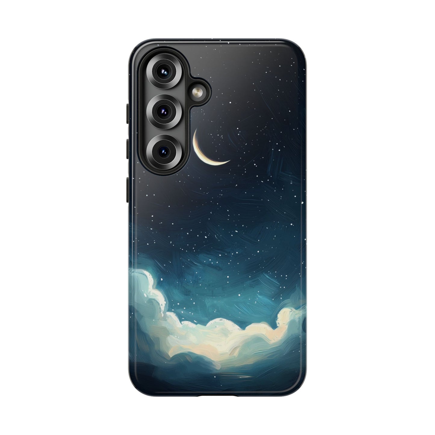 Midnight Aurora Watercolor Phone Case for iPhone, google Pixel & Samsung