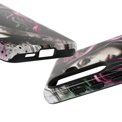Tattooed Serenity – Gothic Coffee Lover Mobile Cover