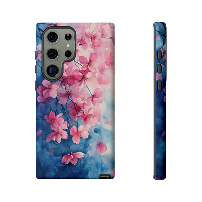Pastel Petal Rain Watercolor Phone Case for iPhone, google Pixel & Samsung