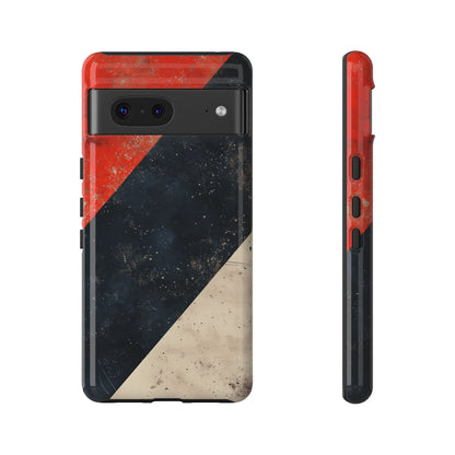 Urban Grit – Grunge Stripe Abstract Phone Case for iPhone, Samsung & Pixel