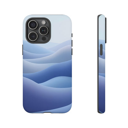 Intricate Abstract Wavy Landscape phone case