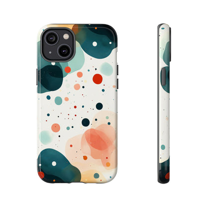Cosmic Bloom – Abstract Orb Pattern Phone Case – iPhone, Google Pixel, Samsung