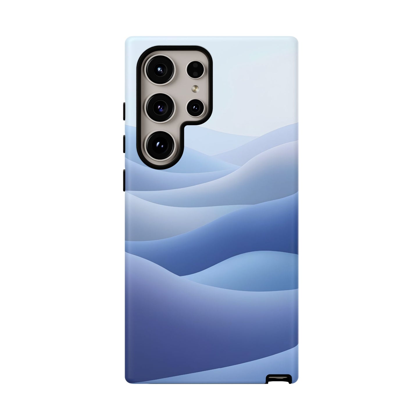 Intricate Abstract Wavy Landscape phone case
