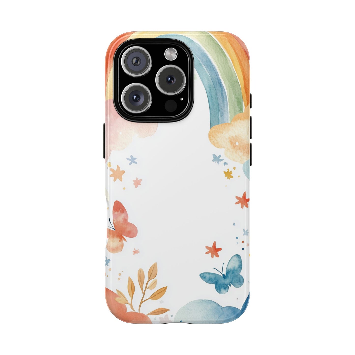 Dreamy Skies & Rainbows Watercolor Phone Case for iPhone, google Pixel & Samsung