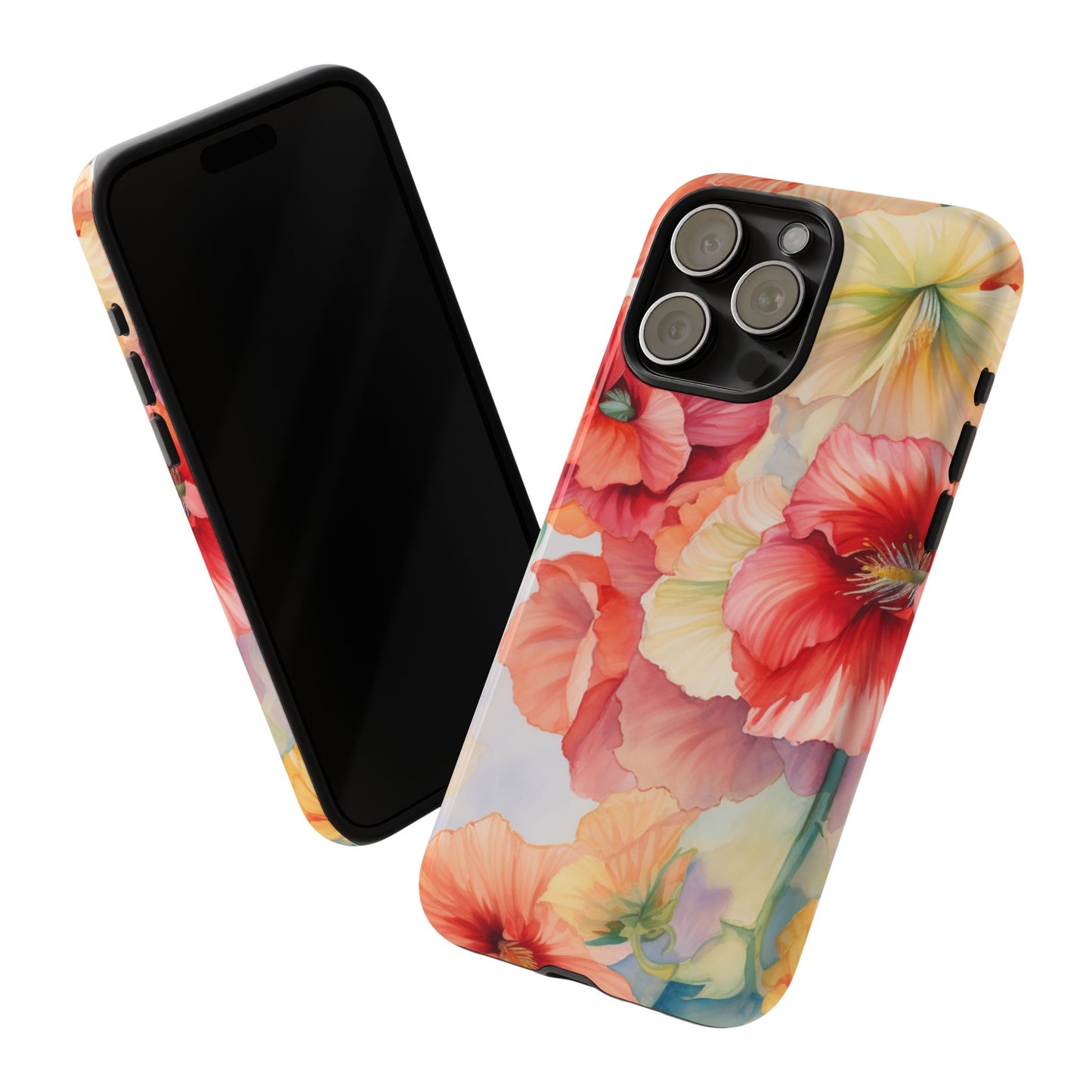 Floral Harmony Watercolor Mobile Case