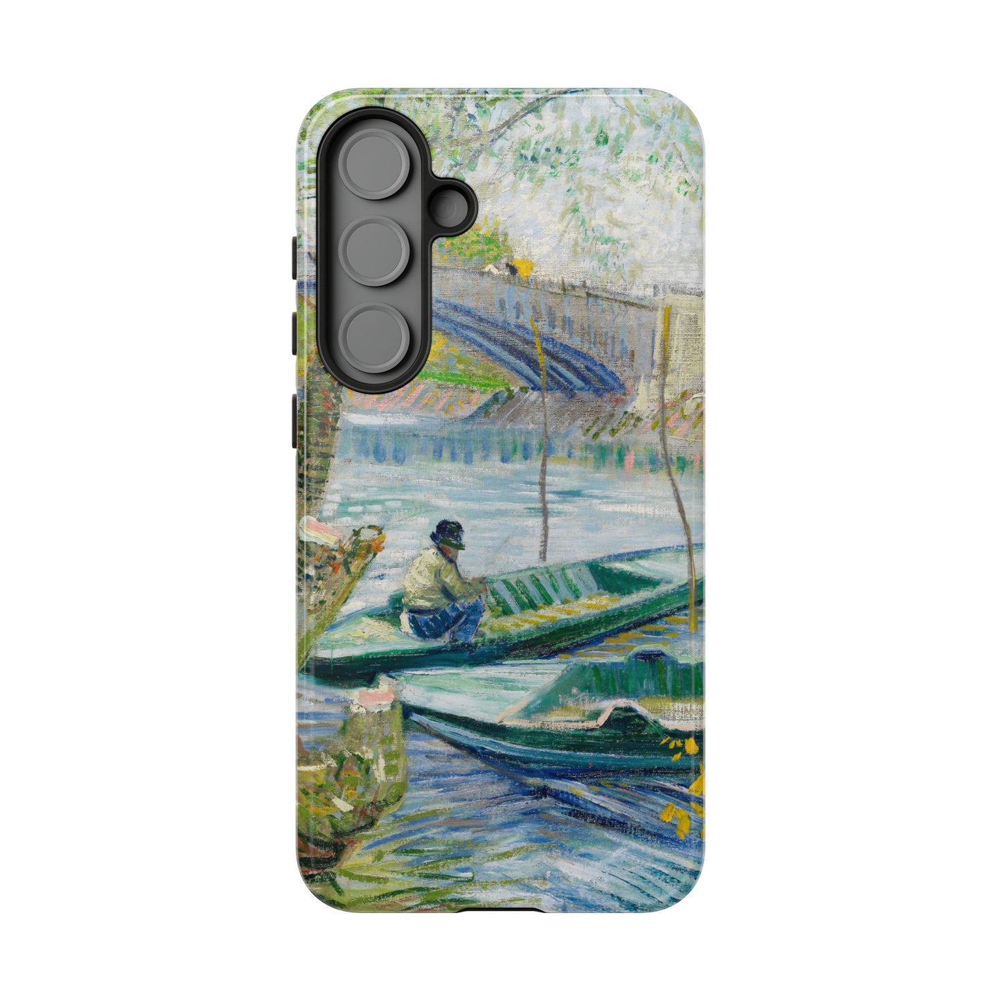 Vincent Van Gogh Fisherman Painting Phone Case - Art Case for iPhone, Samsung & Google Pixel