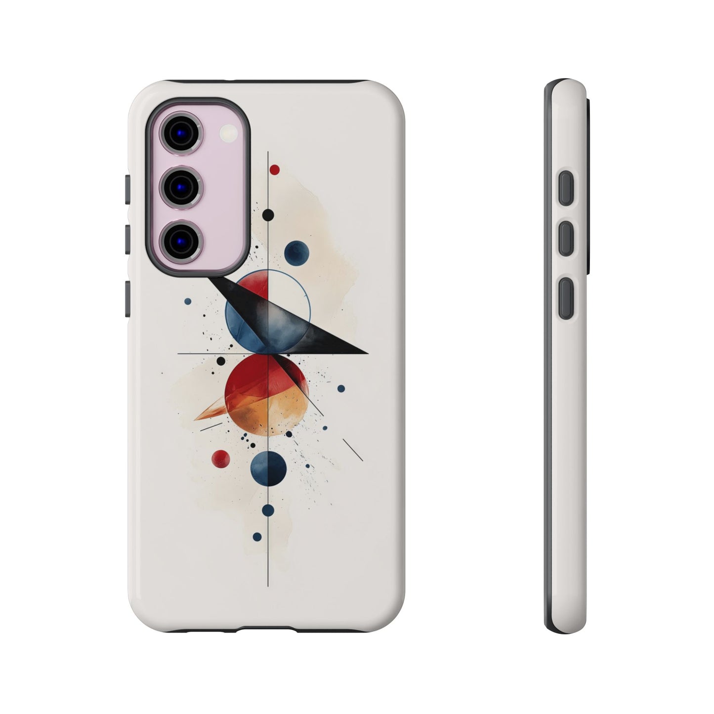 Orbital Drift – Abstract Space Geometry Phone Case for iPhone, Samsung & Pixel