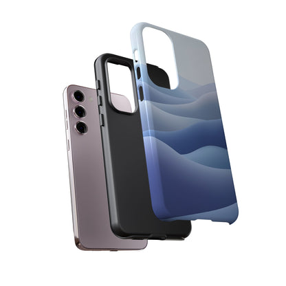 Intricate Abstract Wavy Landscape phone case