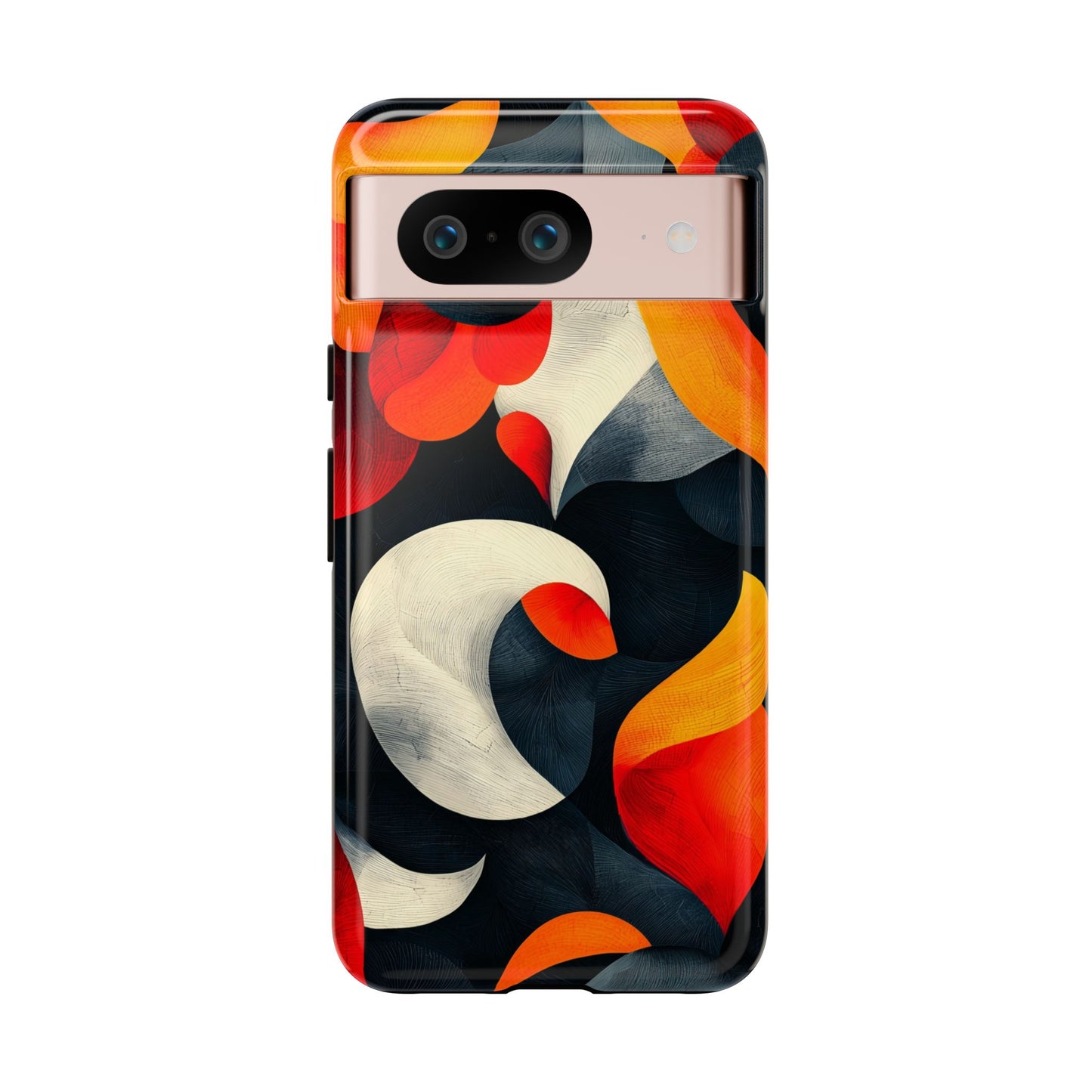 Molten Flow – Abstract Flame Phone Case for iPhone, Samsung & Pixel