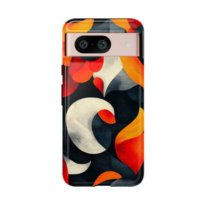 Molten Flow – Abstract Flame Phone Case for iPhone, Samsung & Pixel
