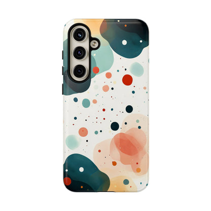 Cosmic Bloom – Abstract Orb Pattern Phone Case – iPhone, Google Pixel, Samsung