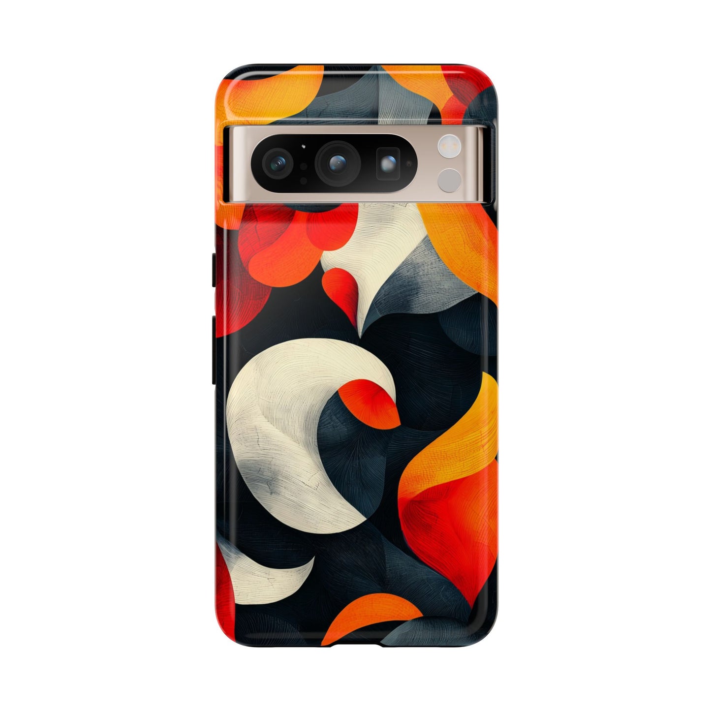 Molten Flow – Abstract Flame Phone Case for iPhone, Samsung & Pixel