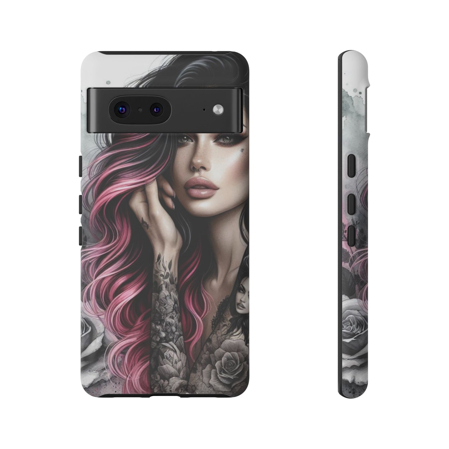 Tattooed Elegance – Gothic Art Mobile Cover