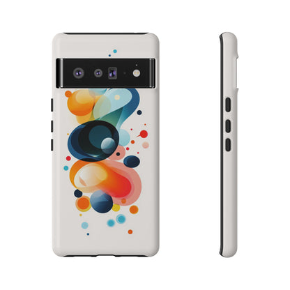 Color Cascade – Vivid Abstract  Phone Case for iPhone, Samsung & Pixel