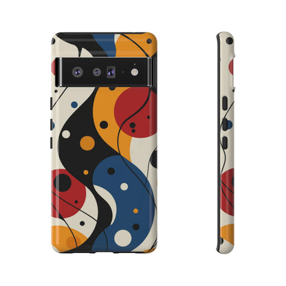 Bauhaus Style Terrazzo Phone Case – iPhone, Google Pixel, Samsung