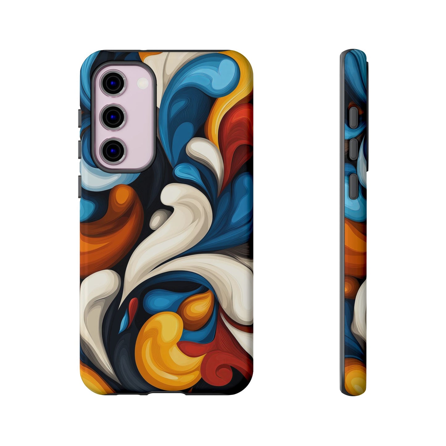 ColorSurge – Bold Fluid Abstract  Phone Case for iPhone, Samsung & Pixel