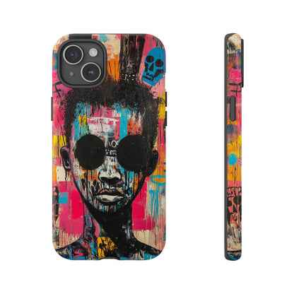 Basquiat Street Art Phone Case – Artistic Phone Protection - iPhone, Samsung & Google Pixel Cover - Artistic Painting Case,  Art Lover Gift