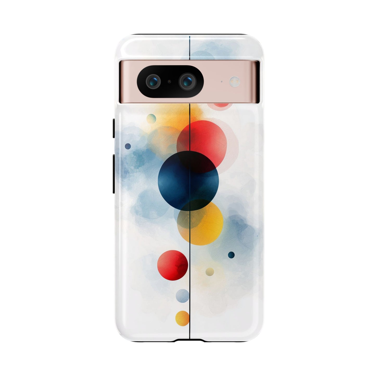 Celestial Balance – Watercolor Abstract Phone Case for iPhone, Samsung & Pixel