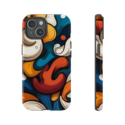 Molten Motion – Bold Abstract Swirl Phone Case for iPhone, Google Pixel, Samsung