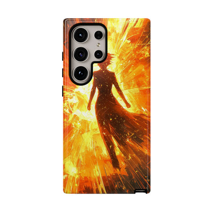 Solar Ascension | Silhouette of Fire Phone Case for iPhone, Samsung & Pixel