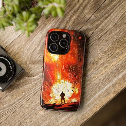 Last Man Standing | Explosion Hero Phone Case for iPhone, Samsung & Pixel