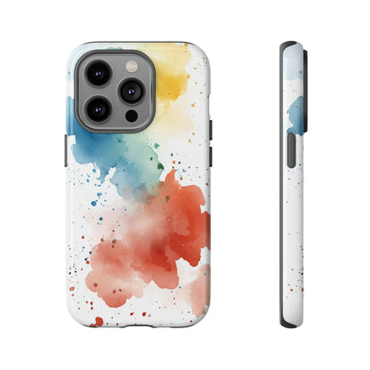 Colorburst Cloud Watercolor Phone Case for iPhone, google Pixel & Samsung