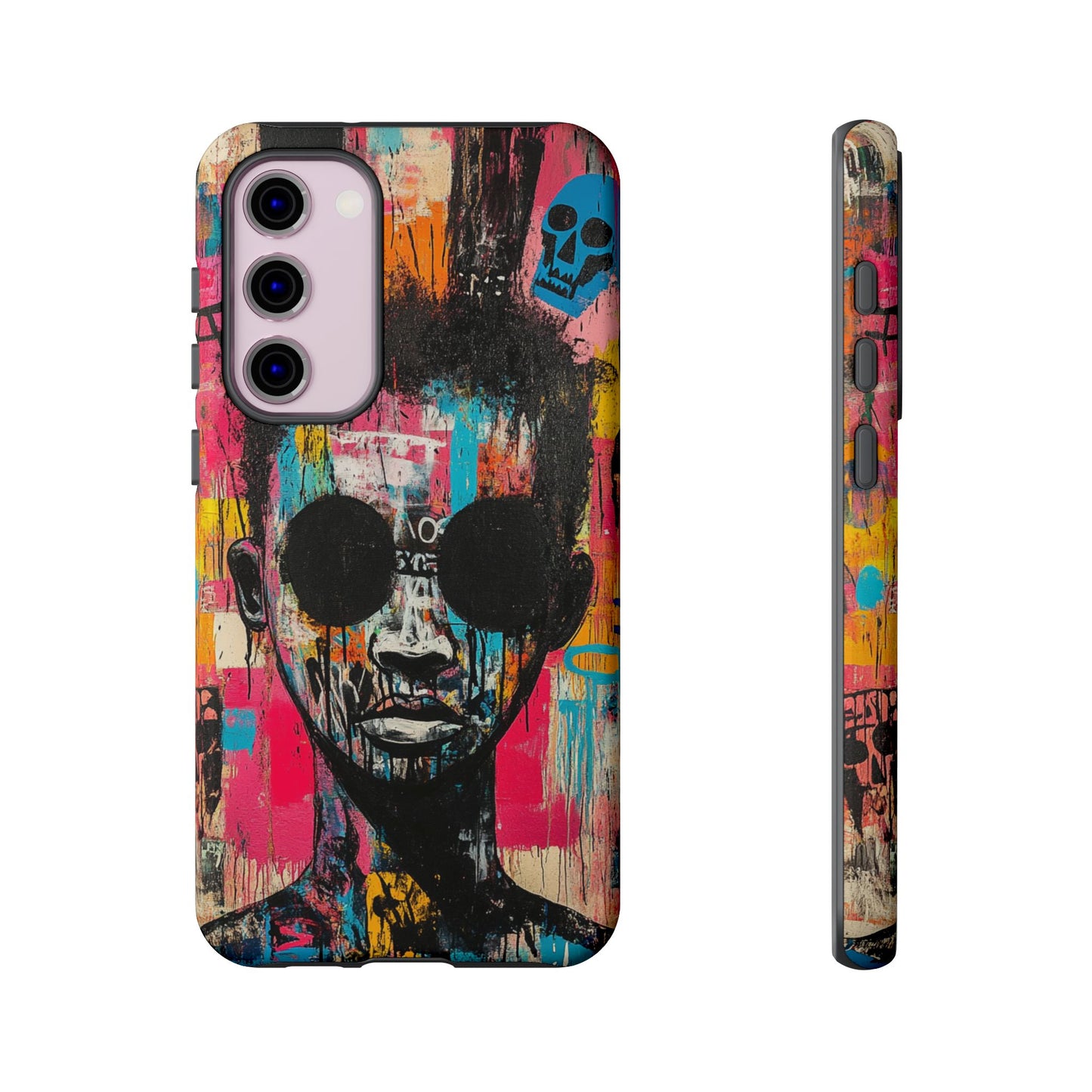 Basquiat Street Art Phone Case – Artistic Phone Protection - iPhone, Samsung & Google Pixel Cover - Artistic Painting Case,  Art Lover Gift